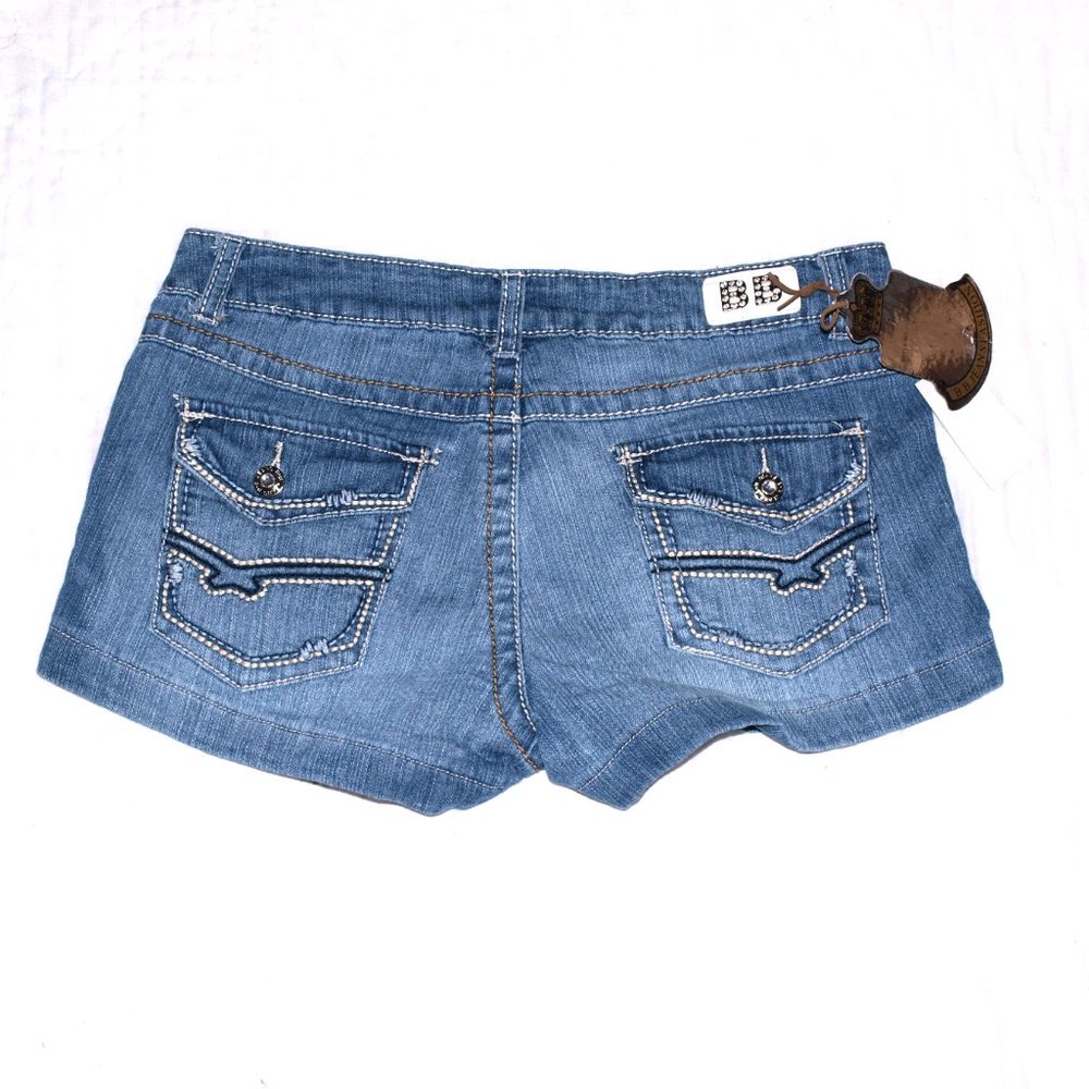 BB Jeans Blue Shorts Size 9 - Picture 2 of 2
